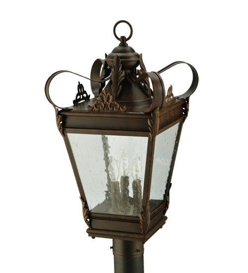 2nd Avenue - 03.1p633 - Three Light Outdoor Lantern - Verona - Gilded Tobacco