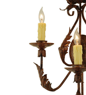 2nd Avenue - 75400.3.28H - Three Light Wall Sconce - French Elegance - Oxide Bronze