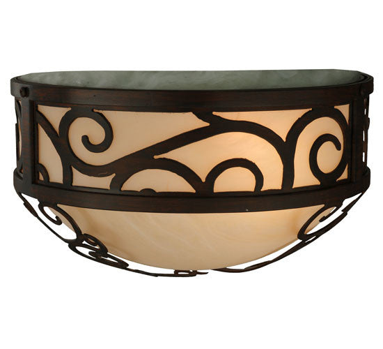 2nd Avenue - 871175.12.CM - Three Light Flushmount - Lilliana - Rustic Iron