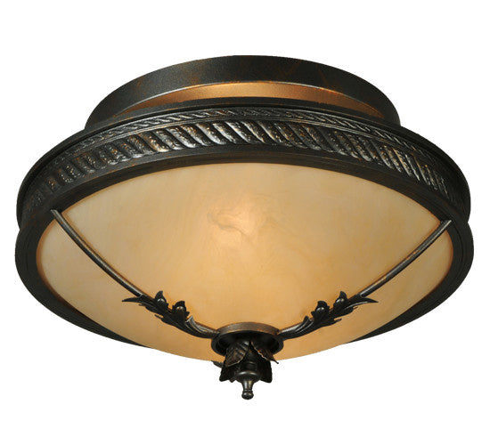 2nd Avenue - 05.1139.15 - Two Light Semi-Flushmount - Hoja - French Bronze