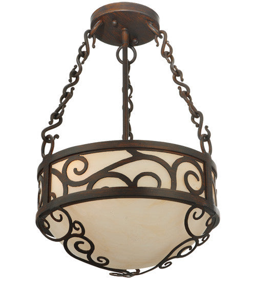 2nd Avenue - 871175.12.18H - Three Light Pendant - Lilliana - Rustic Iron