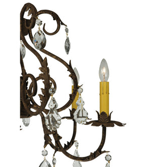 2nd Avenue - 87896.24.CX - Five Light Chandelier - Chantilly - Pompeii Gold