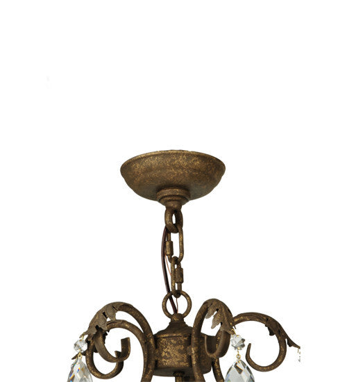 2nd Avenue - 87896.24.CX - Five Light Chandelier - Chantilly - Pompeii Gold