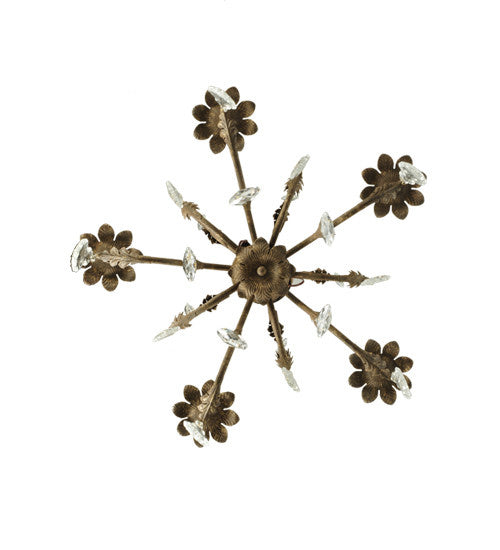 2nd Avenue - 87896.24.CX - Five Light Chandelier - Chantilly - Pompeii Gold