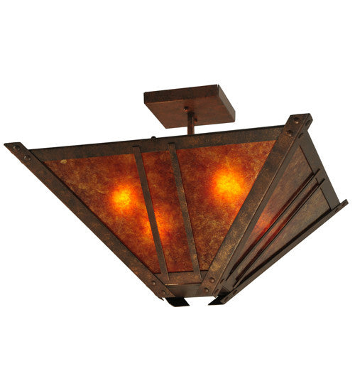 2nd Avenue - 05.0882.22.16H - Four Light Semi-Flushmount - Arta - Hanna Copper