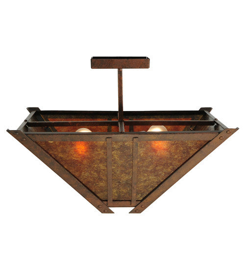 2nd Avenue - 05.0882.22.16H - Four Light Semi-Flushmount - Arta - Hanna Copper