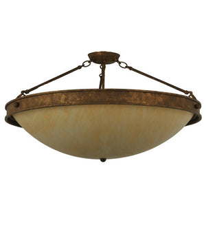 2nd Avenue - 87710.30.PL - Two Light Semi-Flushmount - Dionne - Pompeii Gold