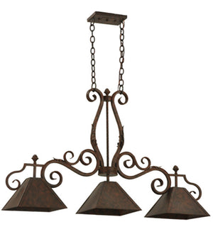 2nd Avenue - 871165.48.3LT - Three Light Pendant - Pedra - Antique Rust