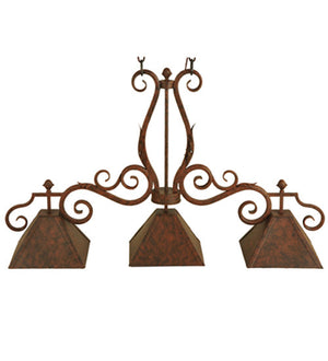 2nd Avenue - 871165.48.3LT - Three Light Pendant - Pedra - Antique Rust