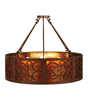 2nd Avenue - 871493.30.24H.DM - Four Light Pendant - Dean - Antique Rust