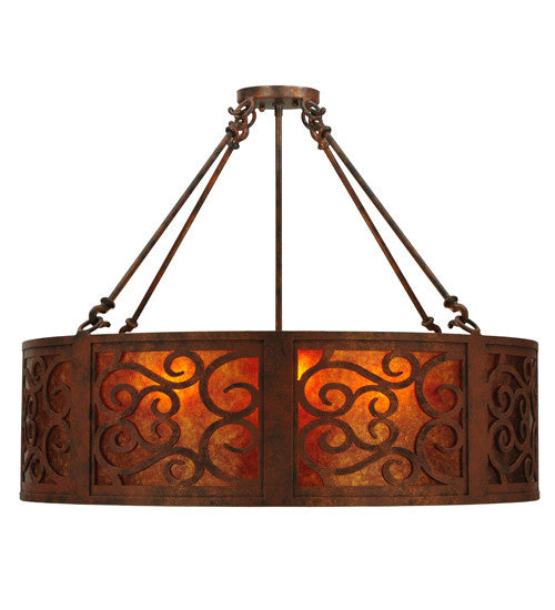 2nd Avenue - 871493.30.24H.DM - Four Light Pendant - Dean - Antique Rust