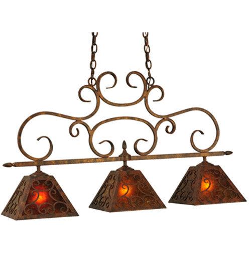 2nd Avenue - 05.0839.42.22H - Three Light Pendant - Bandolei - Antique Rust