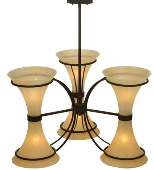 2nd Avenue - 01.0916.30.MOD - Six Light Chandelier - Chronos - Classic Rust