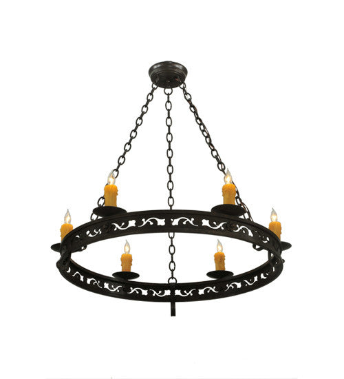 2nd Avenue - 05.1271.36 - Six Light Chandelier - Sagebrush - Gilded Tobacco