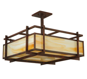 2nd Avenue - 05.1219.20.mod - Two Light Pendant - Boulder Creek - Rusty Nail