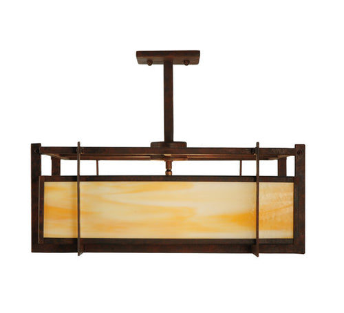 2nd Avenue - 05.1219.20.mod - Two Light Pendant - Boulder Creek - Rusty Nail