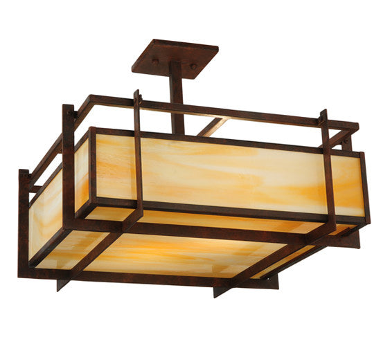 2nd Avenue - 05.1219.20.mod - Two Light Pendant - Boulder Creek - Rusty Nail