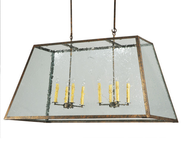 2nd Avenue - 200109-3 - Eight Light Pendant - Ovation - Antique Rust