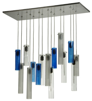 2nd Avenue - 214340-6 - 15 Light Pendant - Cilindro - Nickel