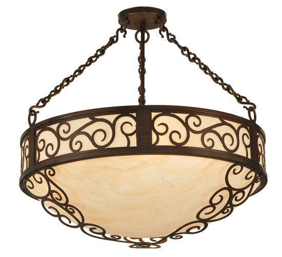 2nd Avenue - 871175.24.24H - Four Light Pendant - Lilliana - Rustic Iron