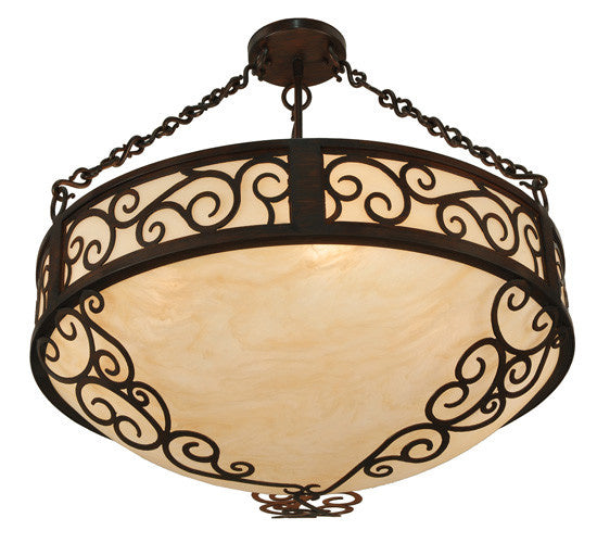 2nd Avenue - 871175.24.24H - Four Light Pendant - Lilliana - Rustic Iron