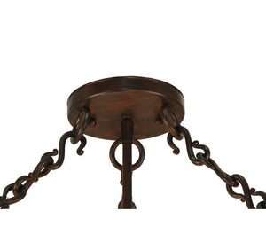 2nd Avenue - 871175.24.24H - Four Light Pendant - Lilliana - Rustic Iron