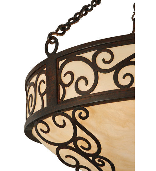 2nd Avenue - 871175.24.24H - Four Light Pendant - Lilliana - Rustic Iron