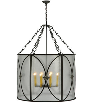 2nd Avenue - 200076-7 - Eight Light Pendant - Penelope - Timeless Bronze / Nickel