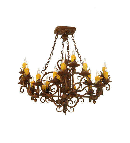 2nd Avenue - 05.0684.37.MOD - 20 Light Chandelier - Kimberly - Rustic Iron