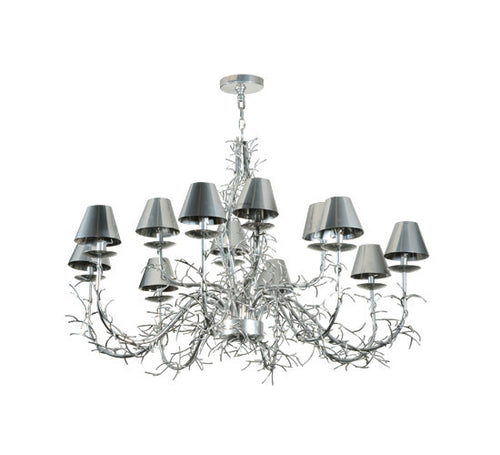 2nd Avenue - 87730.48.32.MS - 12 Light Chandelier - Twigs - Extreme Chrome