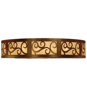 2nd Avenue - 871493.60.CM - 12 Light Flushmount - Dean - Autumn Leaf