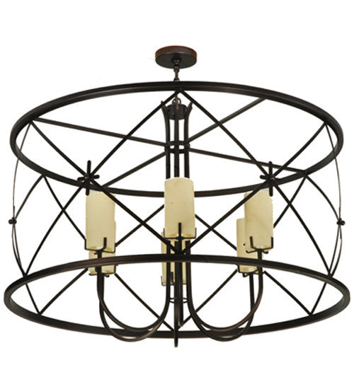 2nd Avenue - 01.1094.48.MOD - Six Light Pendant - Penelope - Mahogany Bronze