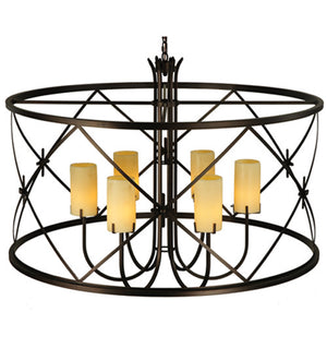 2nd Avenue - 01.1094.48.MOD - Six Light Pendant - Penelope - Mahogany Bronze