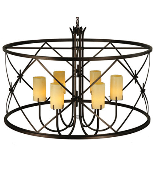 2nd Avenue - 01.1094.48.MOD - Six Light Pendant - Penelope - Mahogany Bronze