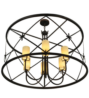 2nd Avenue - 01.1094.48.MOD - Six Light Pendant - Penelope - Mahogany Bronze