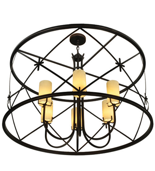 2nd Avenue - 01.1094.48.MOD - Six Light Pendant - Penelope - Mahogany Bronze