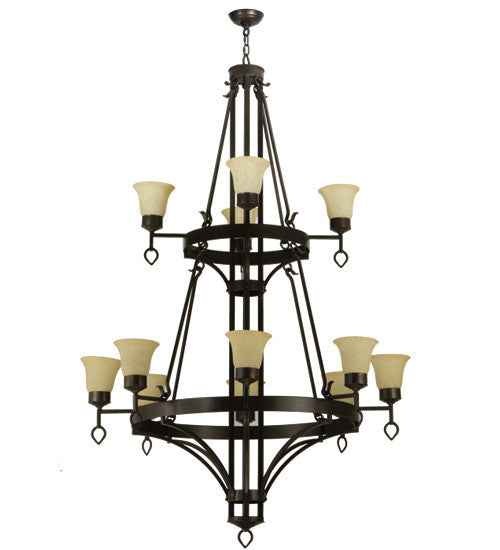 2nd Avenue - 01.0861.48.GL - 12 Light Chandelier - Savino - Gilded Tobacco