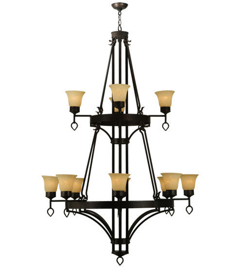 2nd Avenue - 01.0861.48.GL - 12 Light Chandelier - Savino - Gilded Tobacco