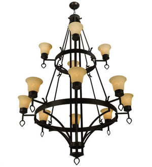 2nd Avenue - 01.0861.48.GL - 12 Light Chandelier - Savino - Gilded Tobacco