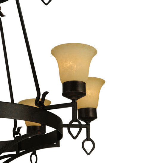 2nd Avenue - 01.0861.48.GL - 12 Light Chandelier - Savino - Gilded Tobacco