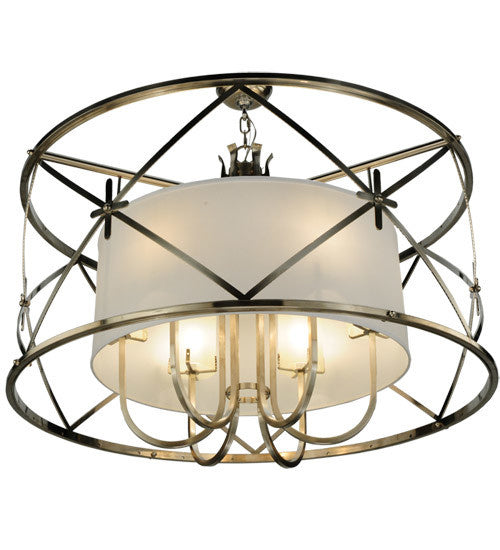 2nd Avenue - 01.1094.38.BN - Six Light Pendant - Penelope - Brushed Nickel