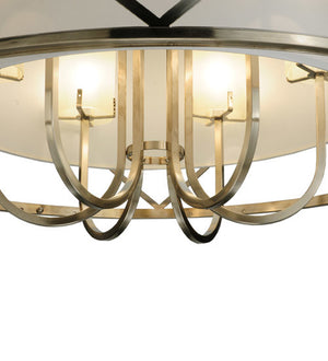 2nd Avenue - 01.1094.38.BN - Six Light Pendant - Penelope - Brushed Nickel