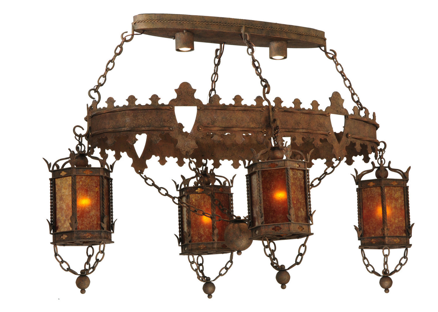 2nd Avenue - 871232.56L.30W.4LT - Six Light Chandelier - Valhalla - Roccoco