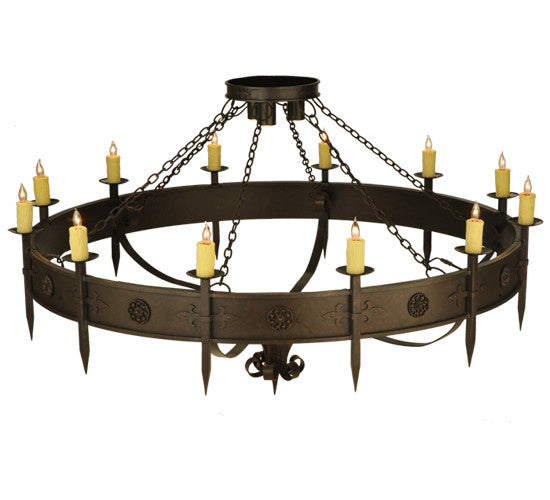 2nd Avenue - 871019.72.45H - 15 Light Chandelier - Warwick - Gilded Tobacco