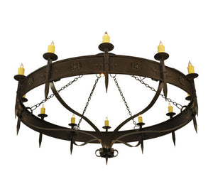 2nd Avenue - 871019.72.45H - 15 Light Chandelier - Warwick - Gilded Tobacco