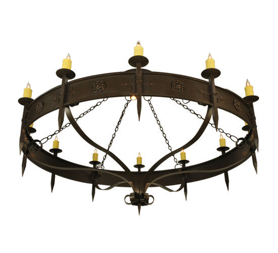 2nd Avenue - 871019.72.45H - 15 Light Chandelier - Warwick - Gilded Tobacco