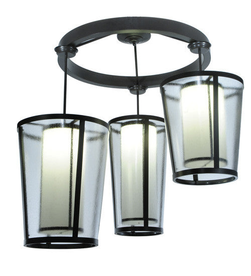 2nd Avenue - 216801-18 - Nine Light Pendant - Cilindro - Timeless Bronze