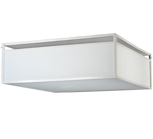 2nd Avenue - 29346-56 - Four Light Flushmount - Quadrato - Gloss White