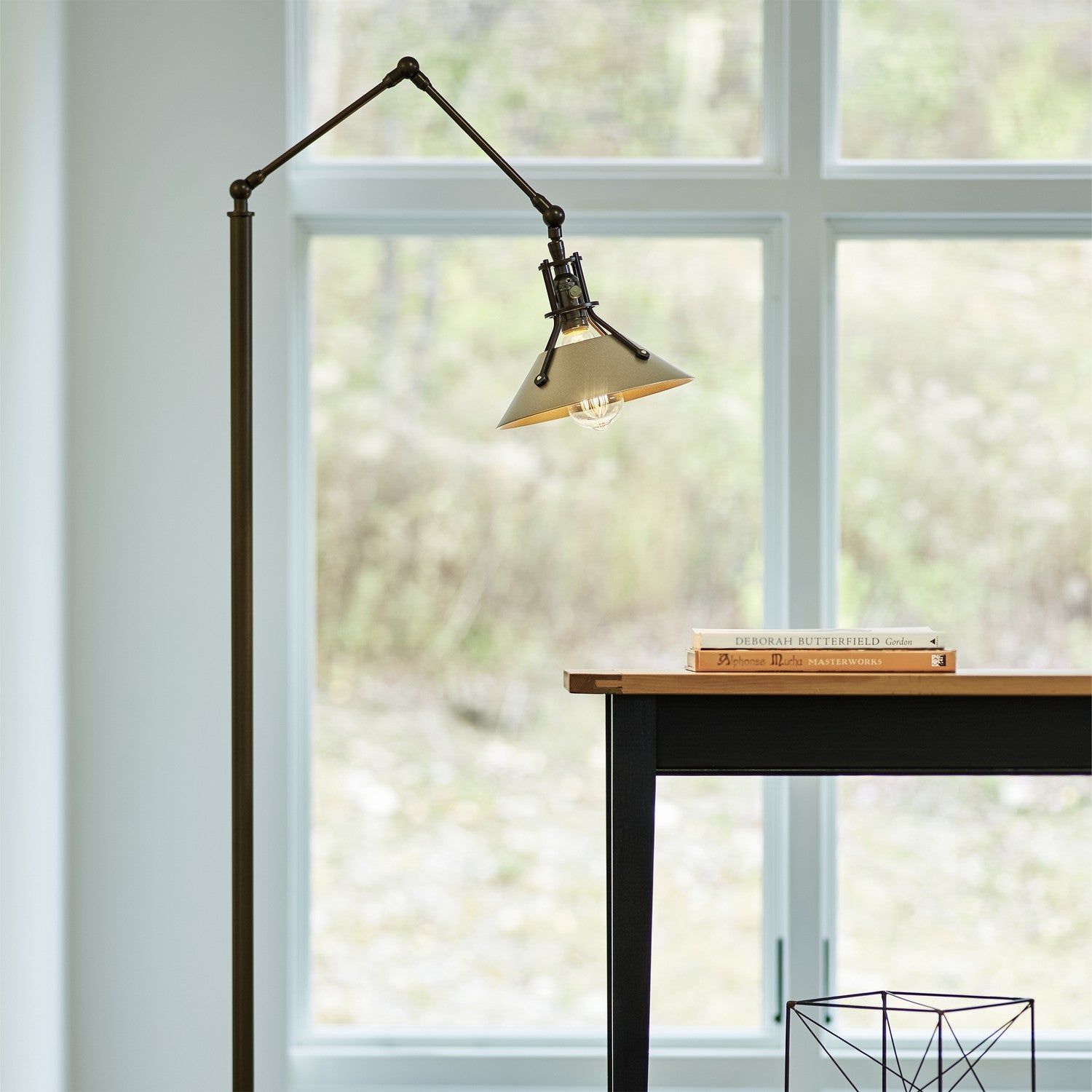 Hubbardton Forge - 242215-SKT-05-84 - Henry Floor Lamp - Henry - Bronze