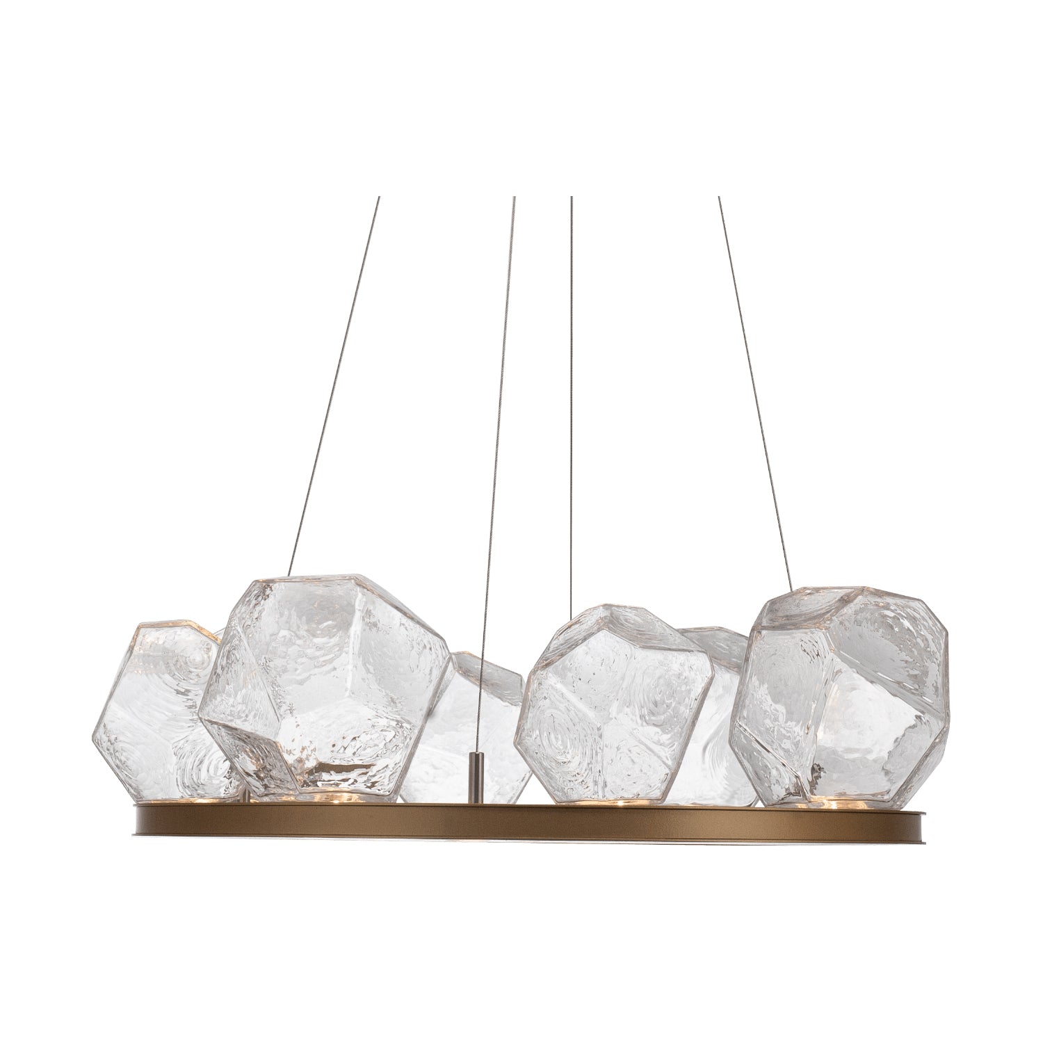 Hammerton Studio - CHB0039-0B-GB-C-CA1-L1 - LED Chandelier - Gem - Gilded Brass